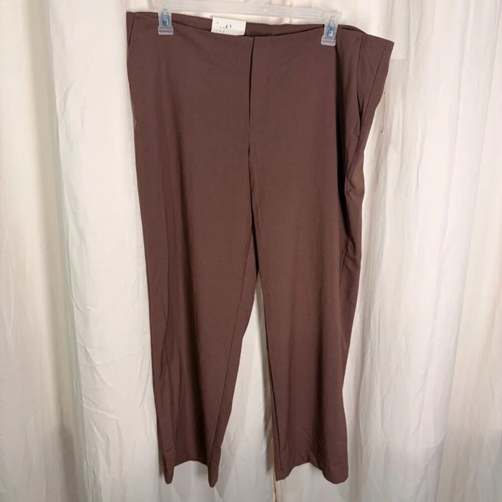 NWT A New Day Brown Stretch Bootcut Career Pants 16R